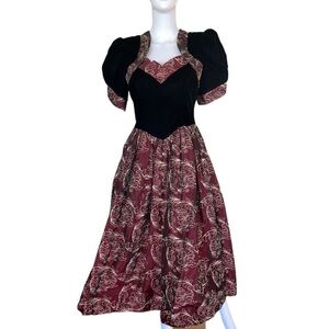 Vintage Jessica McClintock 80’s dress